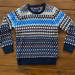 Boys lands end sweater never worn but without tag